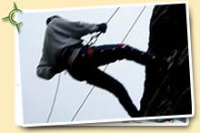 Rappelling