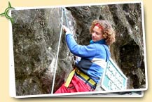 Rock Climbing in Adventure Camp