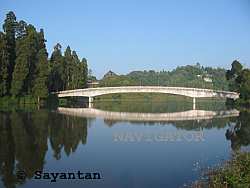 Mirik Lake on the way to Darjeeling