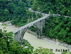 Sevoke Bridge on the way tp Kalimpong