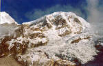 A view from HMI Base Camp in Sikkim