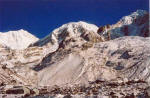 A view from HMI Base Camp in Sikkim