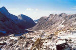 A view from HMI Base Camp in Sikkim
