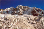 A view from HMI Base Camp in Sikkim