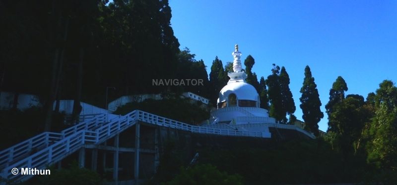Peace Pagoda -Darjeeling