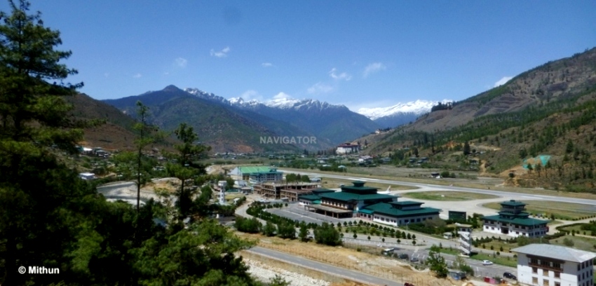 Paro Airport -Bhutan
