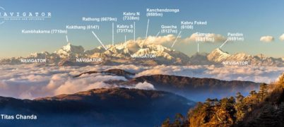 Kanchendzonga from Tiger Hill Darjeeling